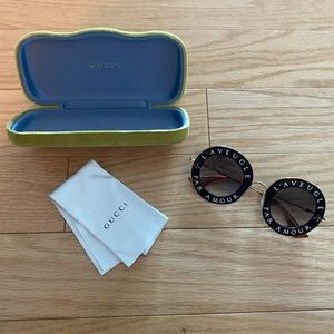 Authentic Gucci L’aveugle Par Amour sunglasses